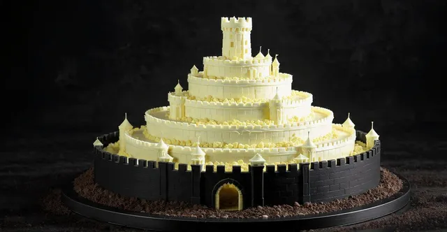 The Minas Tirith Chocolate Cake