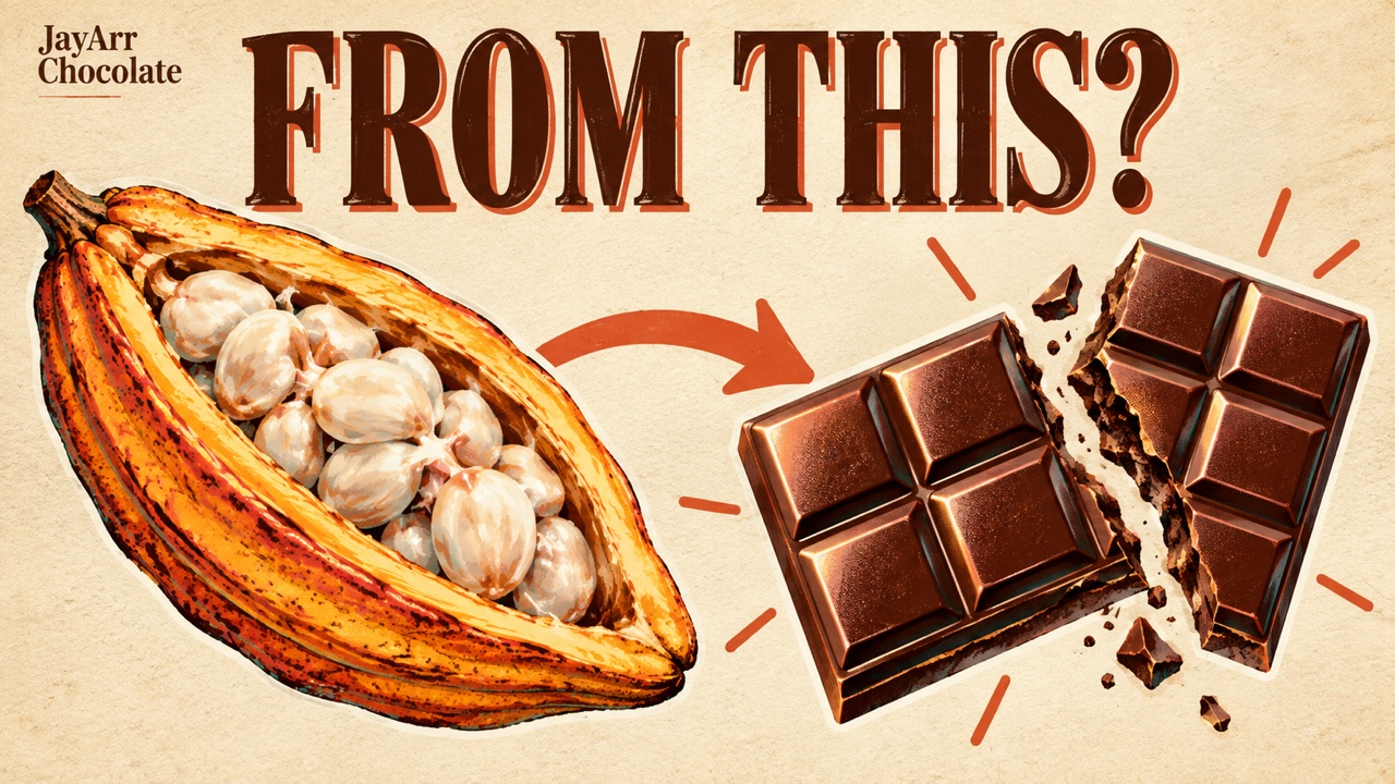 How Chocolate Is Made: From Cacao Bean to Bar